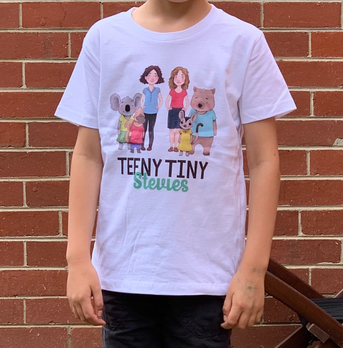 Pink Logo T-shirt | Teeny Tiny Stevies